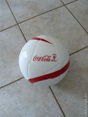 ballon foot coca cola